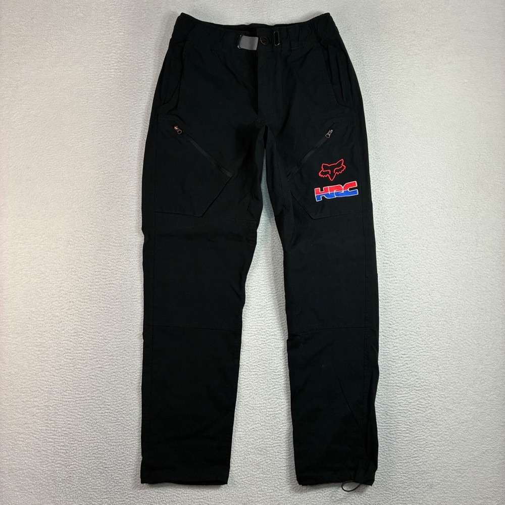 Fox Racing HRC Pants Men S Black Motocross Honda Belted Stretch